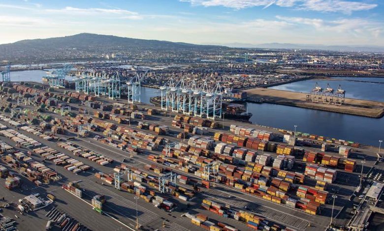洛杉矶港表示挥之不去的箱式罚款正在努力改善拥堵