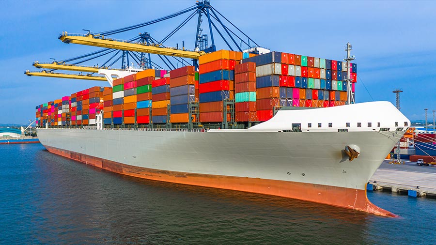 10月中旬中国主要港口集装箱吞吐量下降6.3%