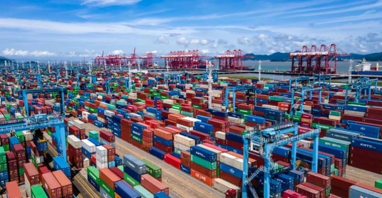 11月初中国主要港口集装箱吞吐量下降7.4%