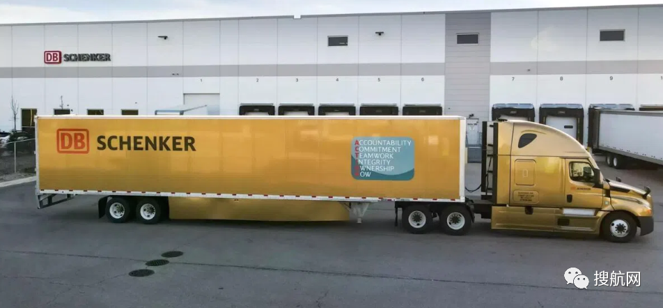 进军美国市场！DB Schenker 4.35亿美元收购USA Truck