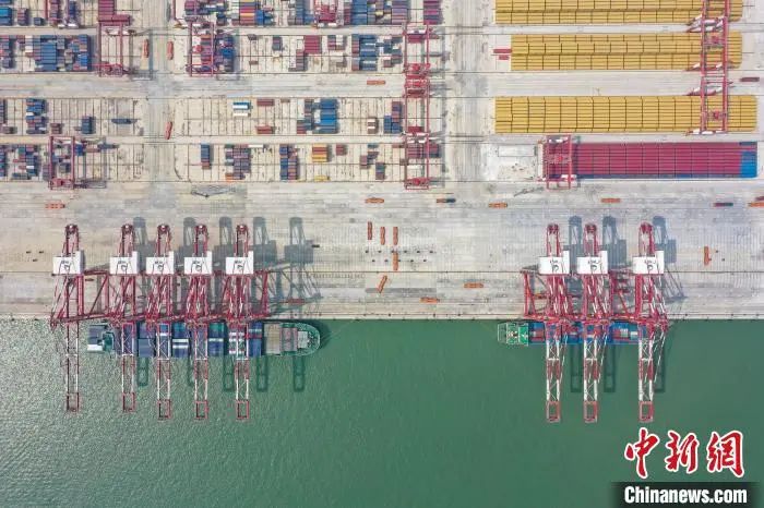 创多项“全球之最”！广州港南沙港区四期全自动化码头投入运行