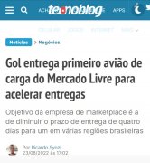 Mercado Livre与GOL合作首架货机已完成交付